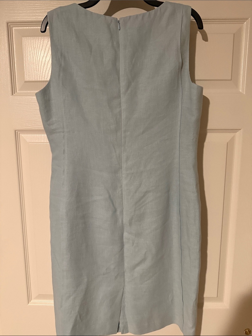Talbots Pale Blue Two-Piece Skirt Suit - Picture 7 of 12